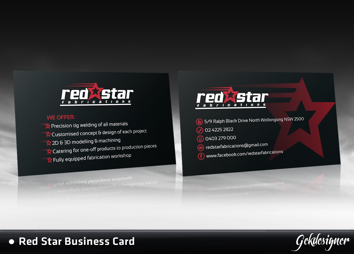 Business Card Design by gekgrfx for this project | Design #1557968