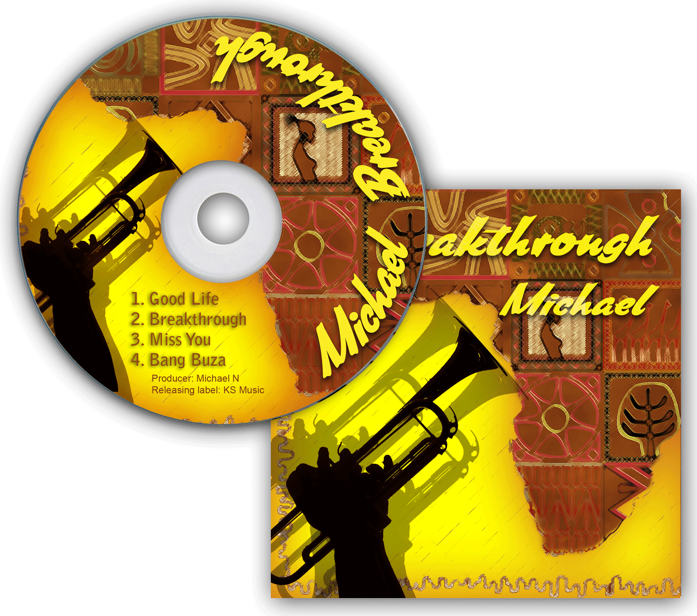 CD Cover Design by ernestsegovia for this project | Design #7848141