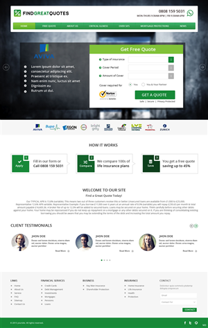 Web Design by pb for Adiko Advertising Ltd | Design: #5682947