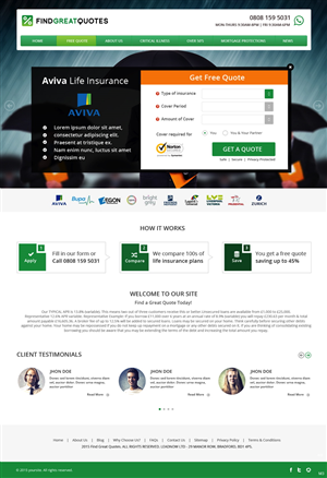Web Design by pb for Adiko Advertising Ltd | Design: #5710651