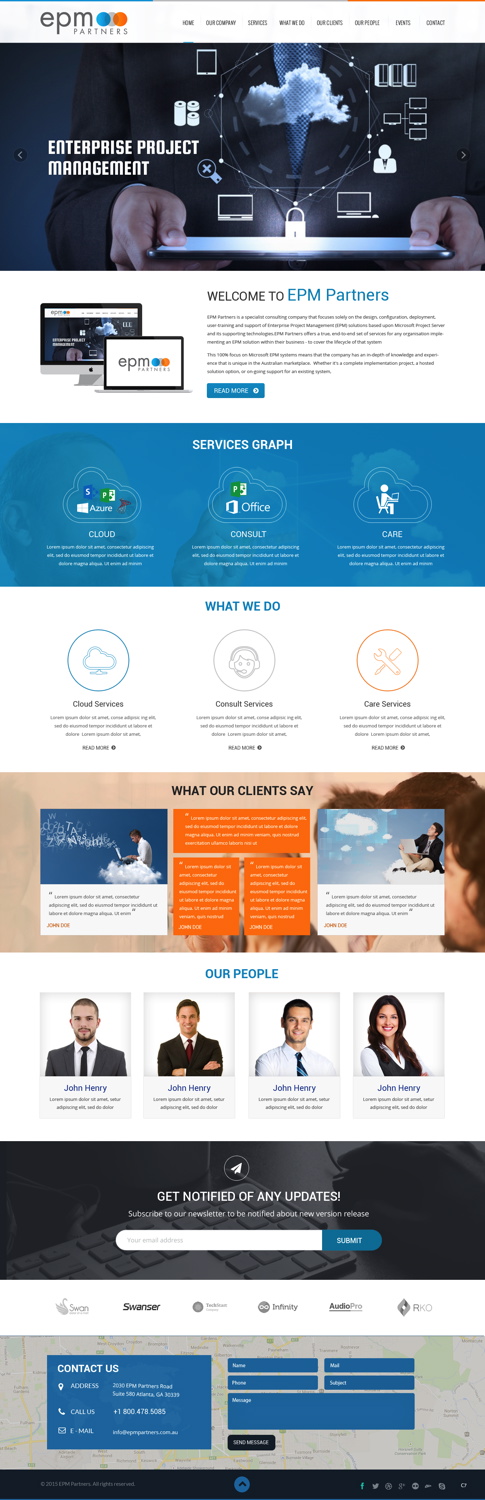 Web Design by pb for this project | Design #5683025