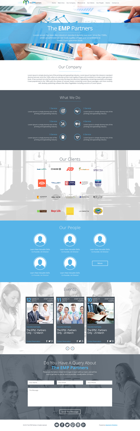 Web Design par Impressive Solutions pour ce projet | Design #5673186