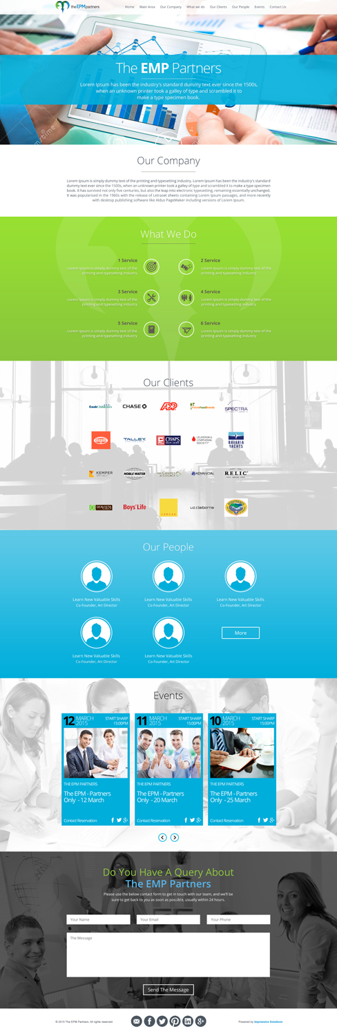 Web Design by Impressive Sol for this project | Design #5673204