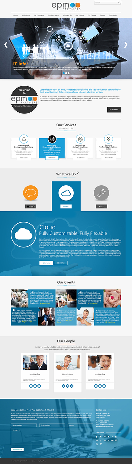 Web Design by iLibart for this project | Design #5678517