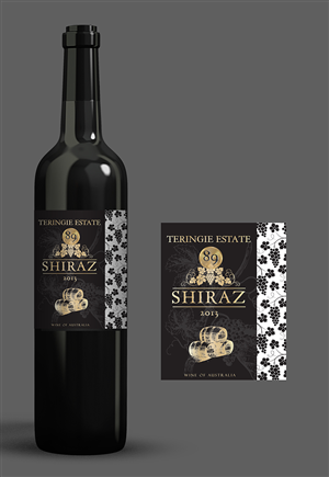 New High End Wine Lable- Our company is introducing our New High end vintage of wine  | Diseño de Etiqueta por Shark1