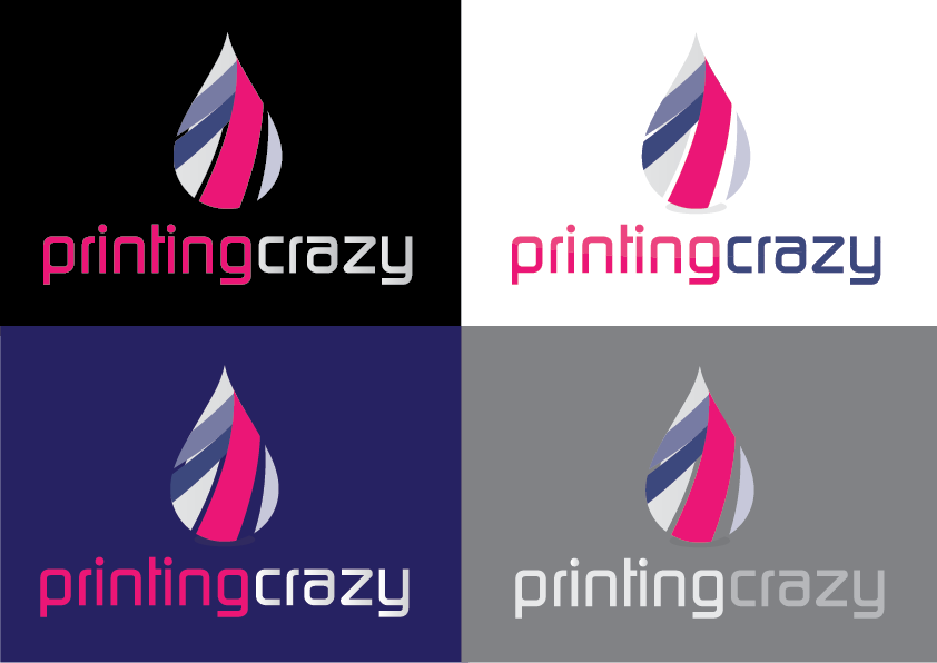 Logo Design by Ryan Orlowski for Printing Crazy | Design #1556045
