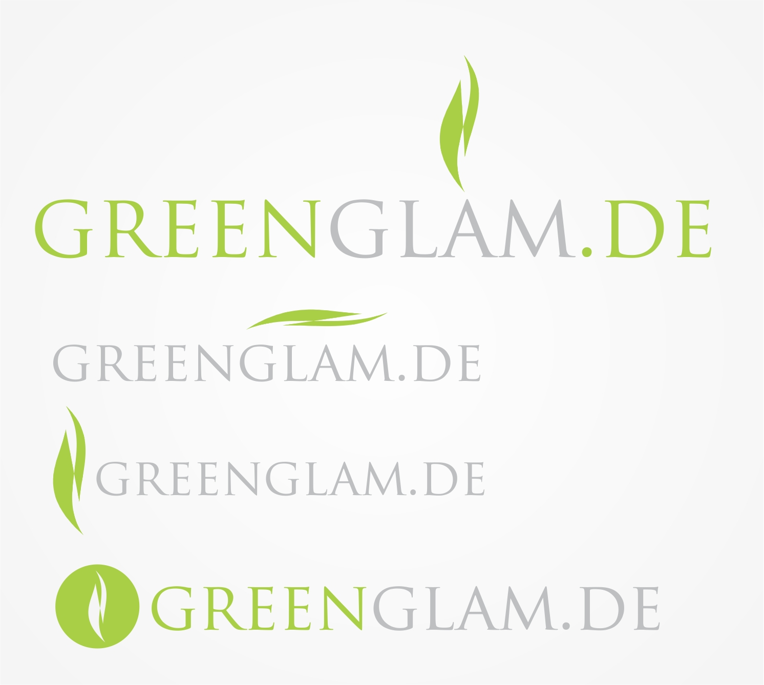 Logo Design by Mandarina for greenglam.de | Design #1579552