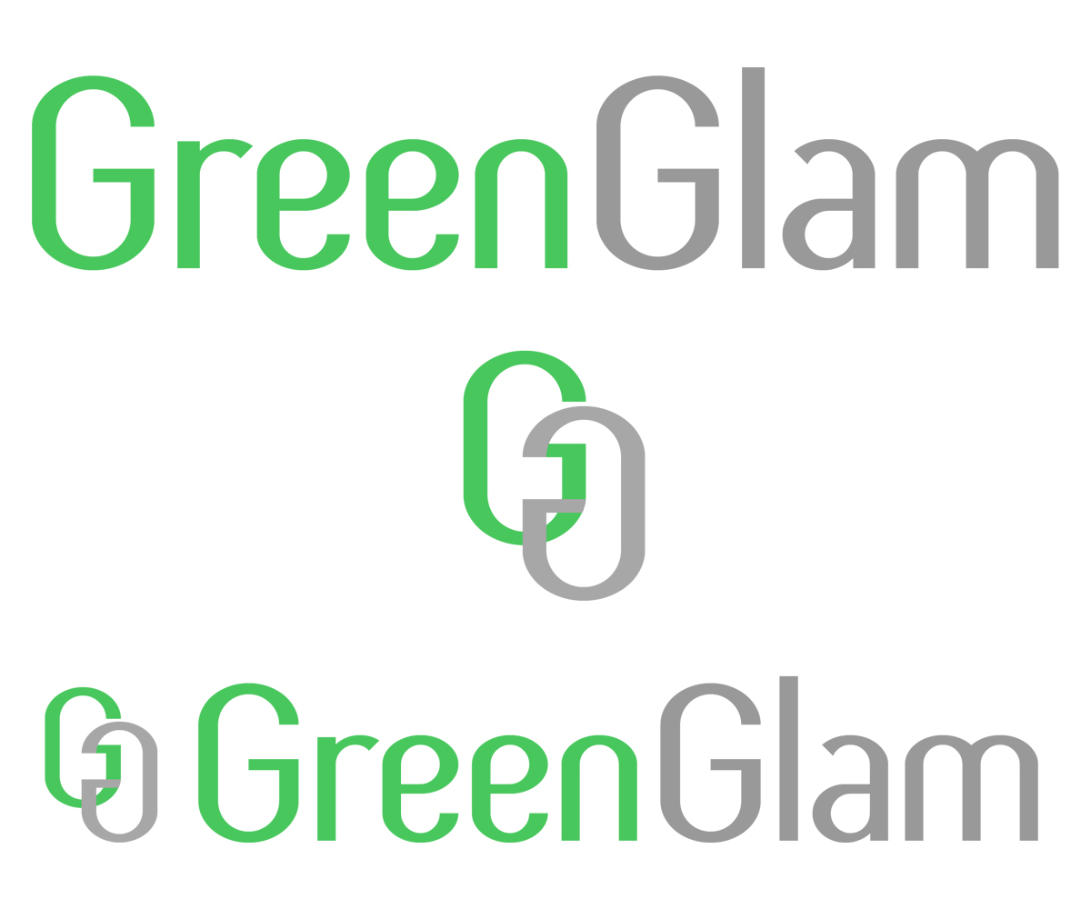 Logo Design by Philly Puddy for greenglam.de | Design #1565816