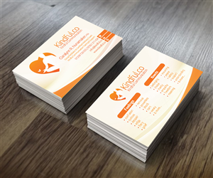 business card for training & coaching company, Kindful.co | Business Card Design by ZETA