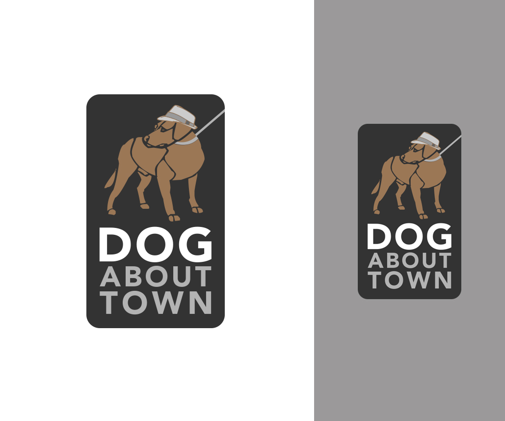 Logo Design by Thomas DeHart for The Dog About Town | Design #5665693