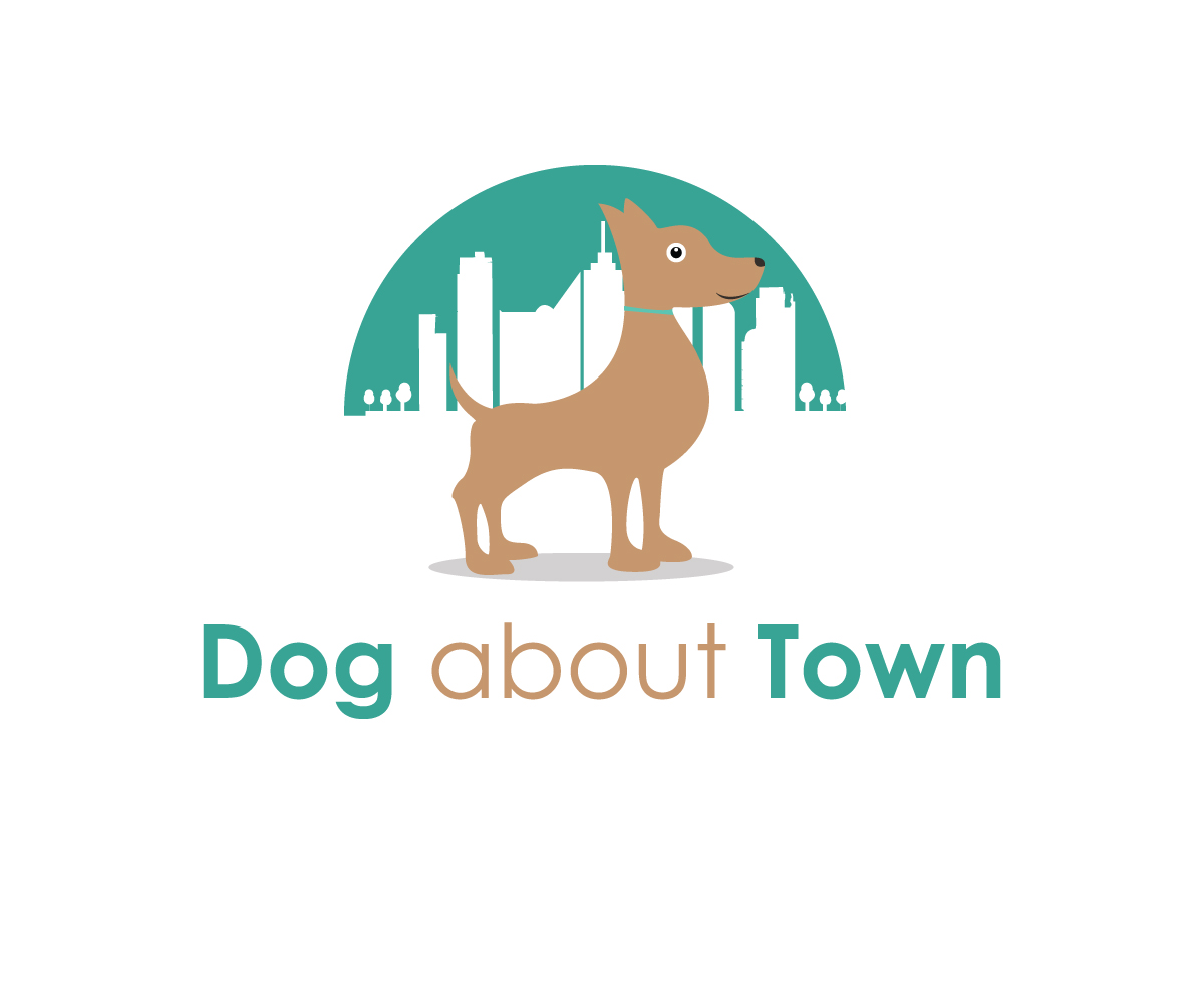 Logo Design by jithinjith for The Dog About Town | Design #5673553