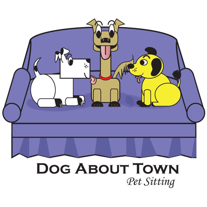 Logo Design by ktgrandy for The Dog About Town | Design #5665828
