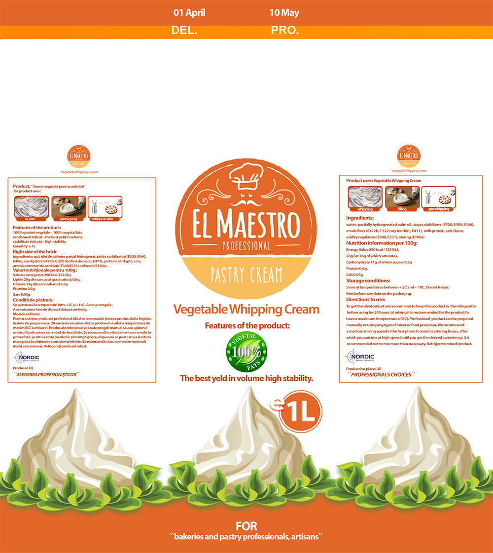 Packaging Design by ccin for SC Nordic Import Export CO SRL | Design #6149741