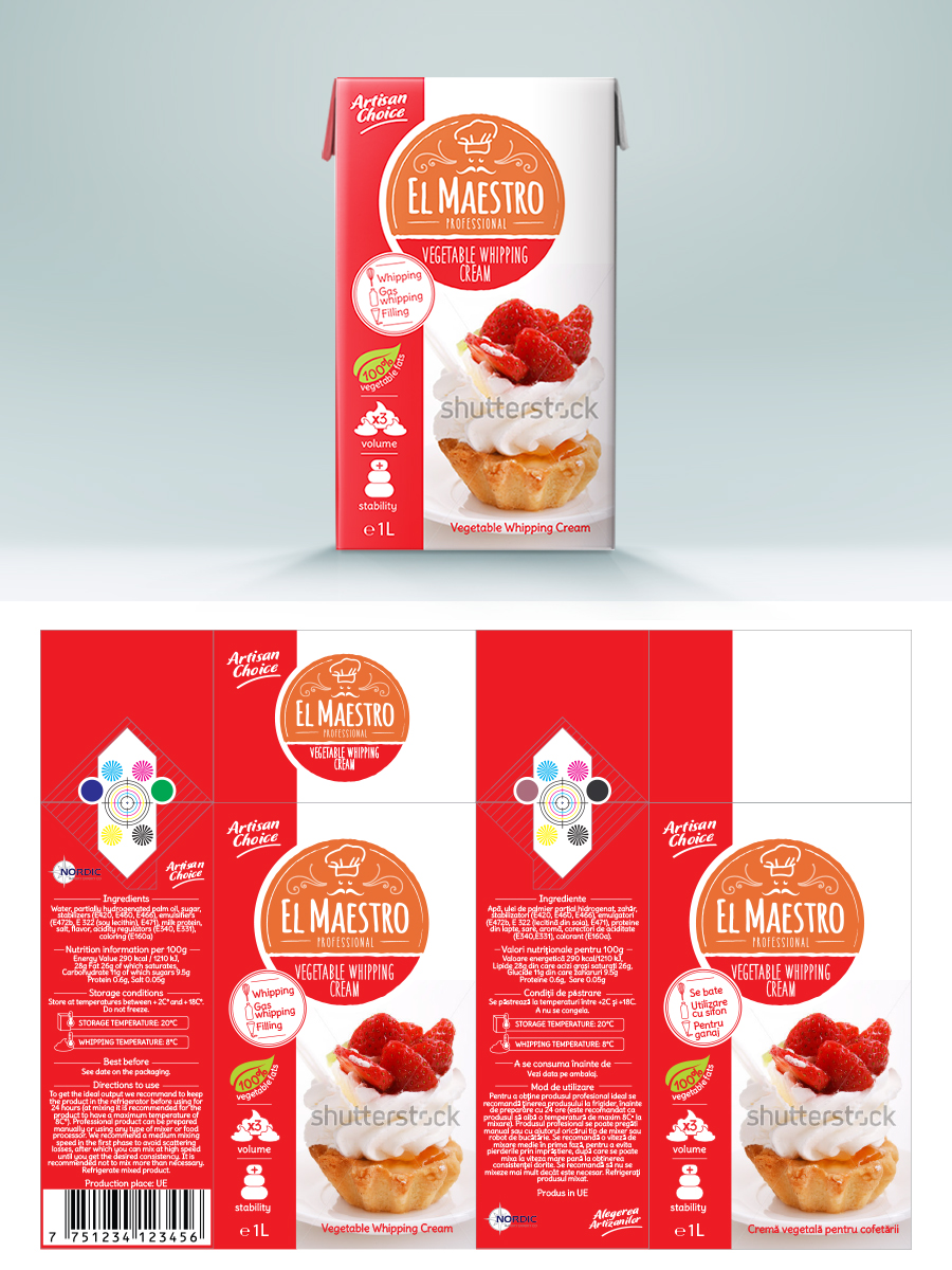 Packaging Design by sandravelasco for SC Nordic Import Export CO SRL | Design #6430557