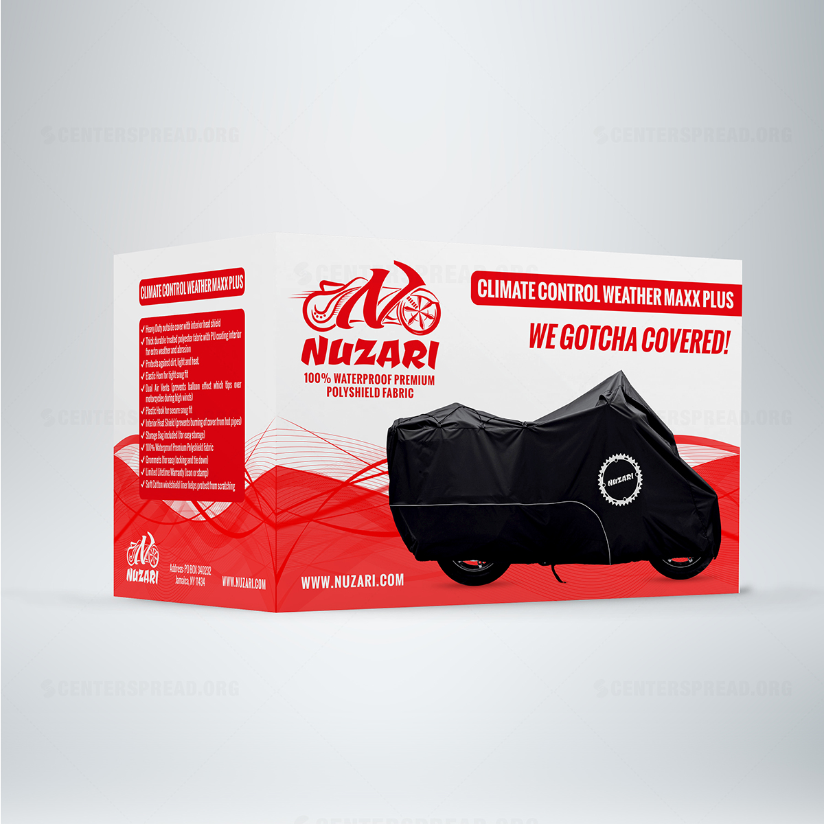 Packaging Design by CENTERSPREAD for Ondaupswing Inc. | Design #5888769