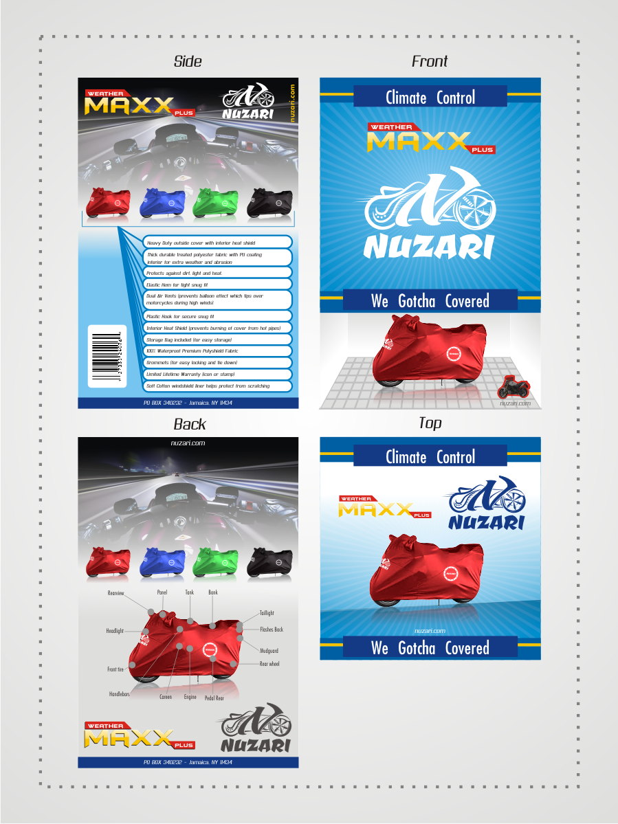 Packaging Design by Sergio - Graphic Designer for Ondaupswing Inc. | Design #5780336