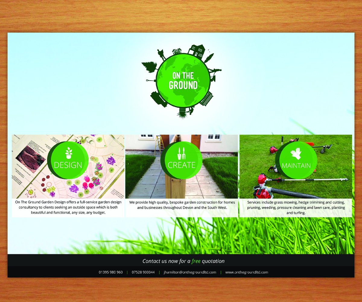 Flyer Design by Designer Destiny for On The Ground | Design #5690504