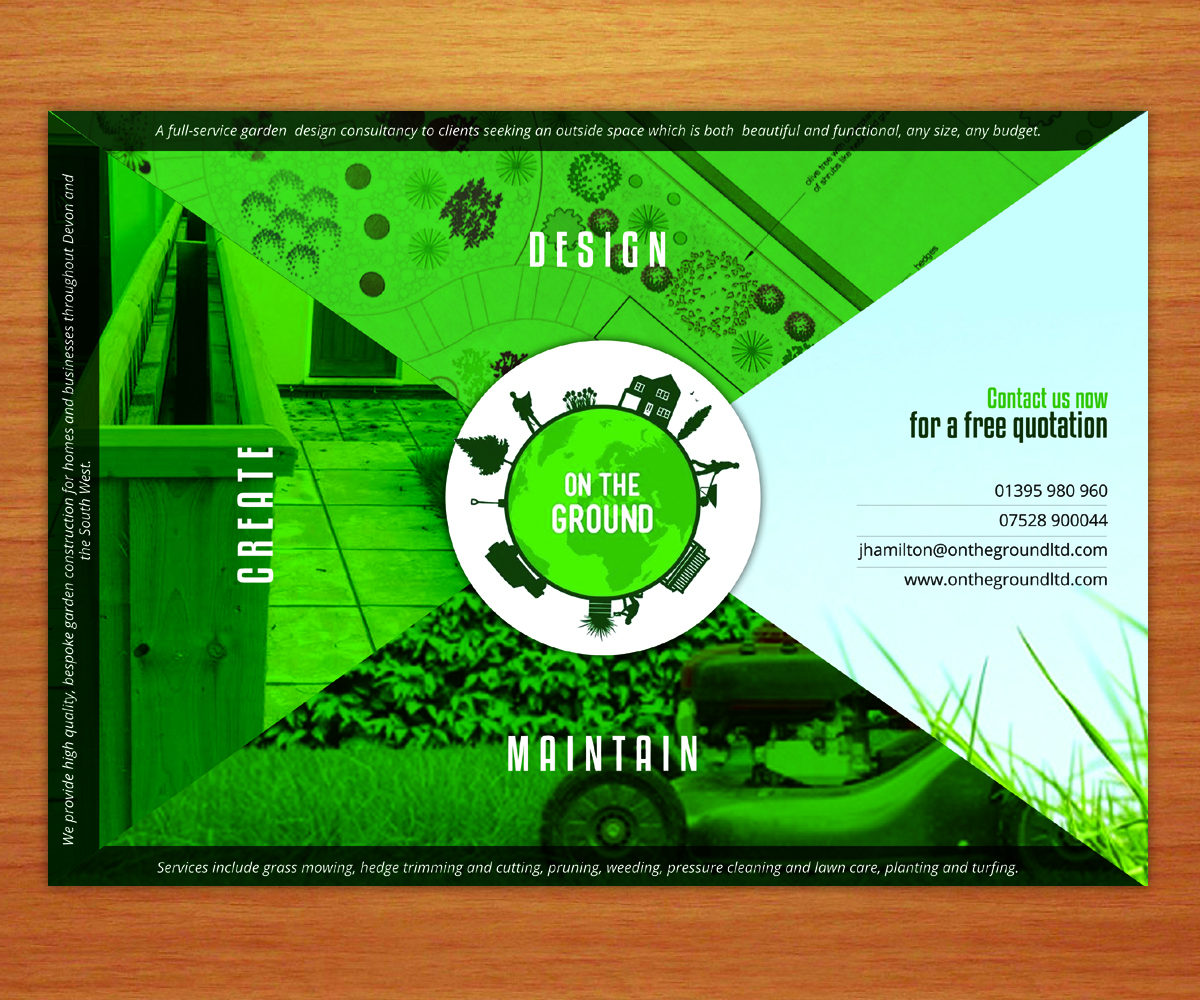 Flyer Design by Designer Destiny for On The Ground | Design #5697474