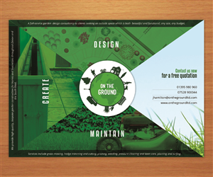 Flyer Design by Designer Destiny for On The Ground | Design: #5697474