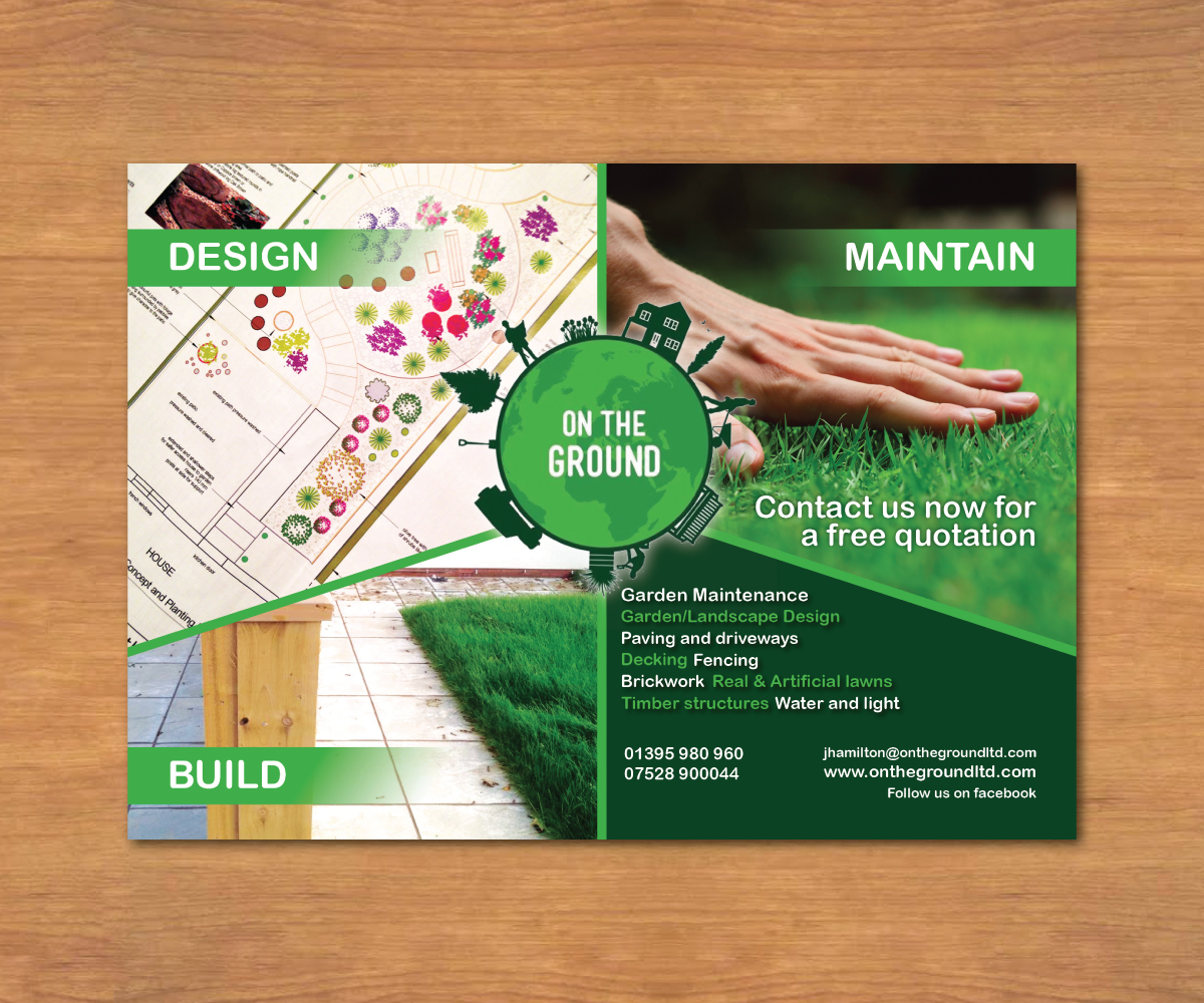 Flyer Design by Ellie Afonso for On The Ground | Design #5667140