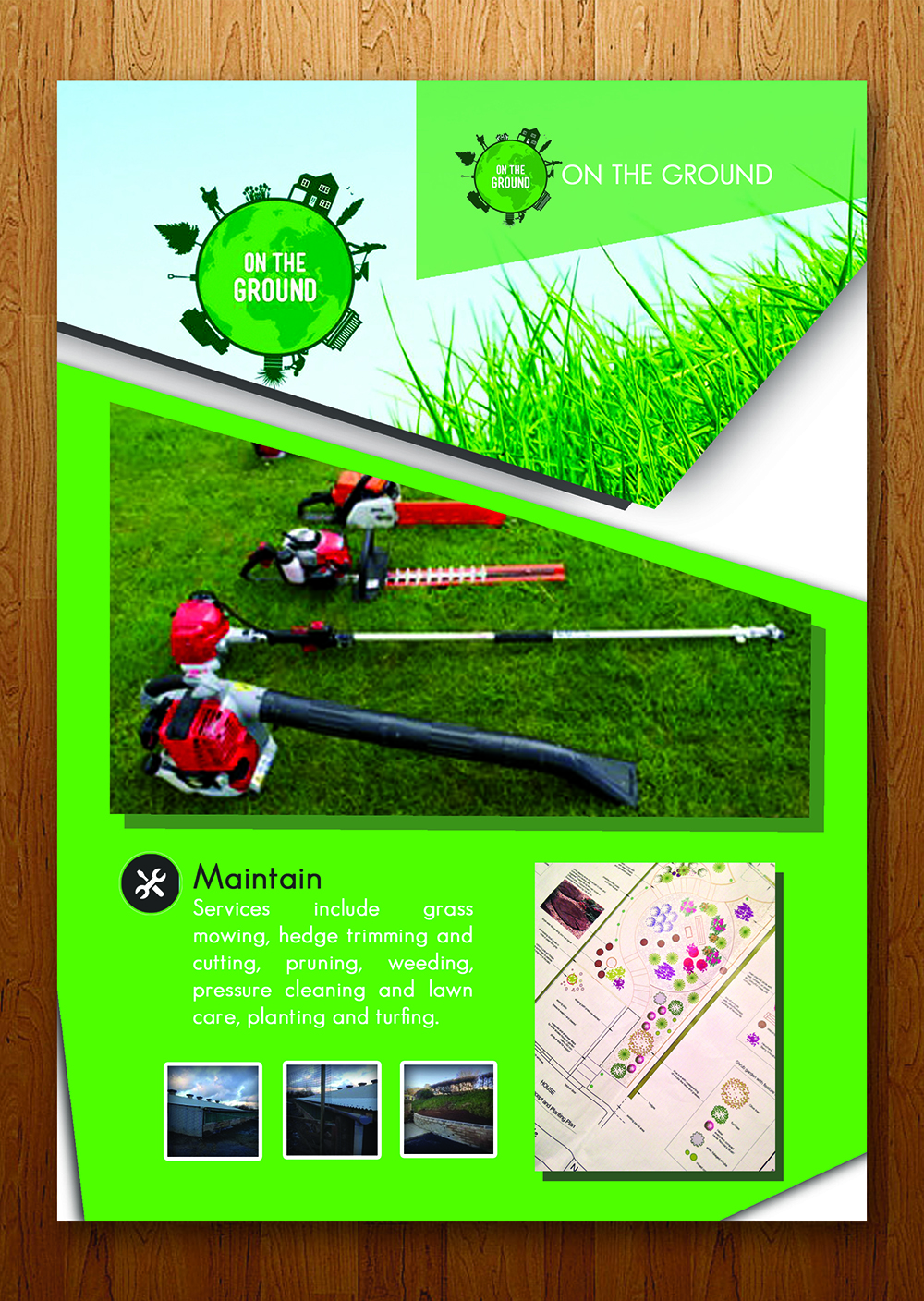 Flyer Design by MOATAZ AZAB for On The Ground | Design #5666769