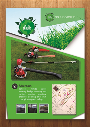Flyer Design by MOATAZ AZAB for On The Ground | Design #5666769