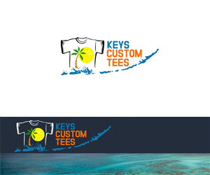 Logo Design by Onil for Keys Custom Tees | Design: #5683038