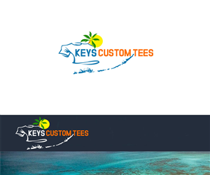 Logo Design by Onil for Keys Custom Tees | Design: #5683039