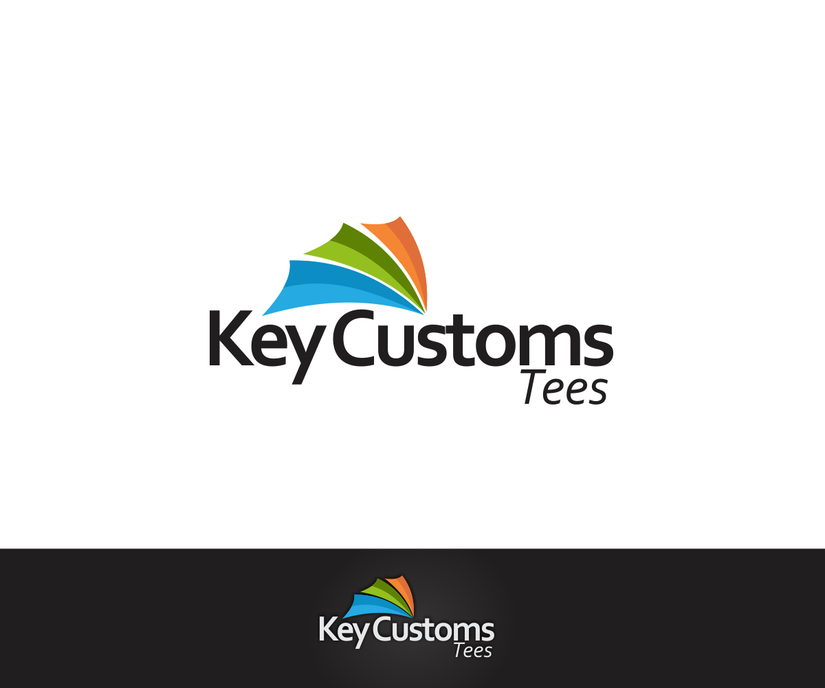 Logo Design by ARIEAL for Keys Custom Tees | Design #5675253
