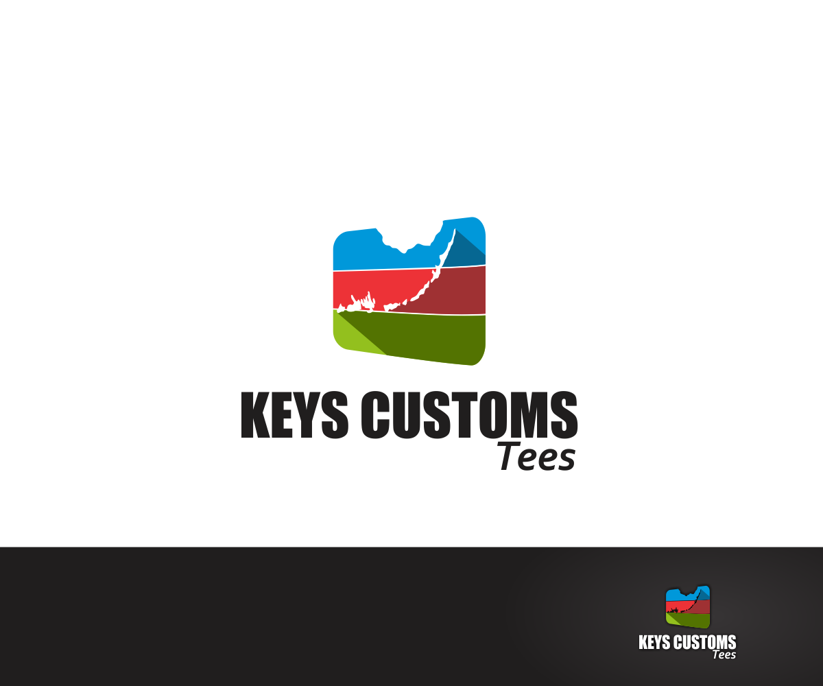 Logo Design by mike edan for Keys Custom Tees | Design #5675240