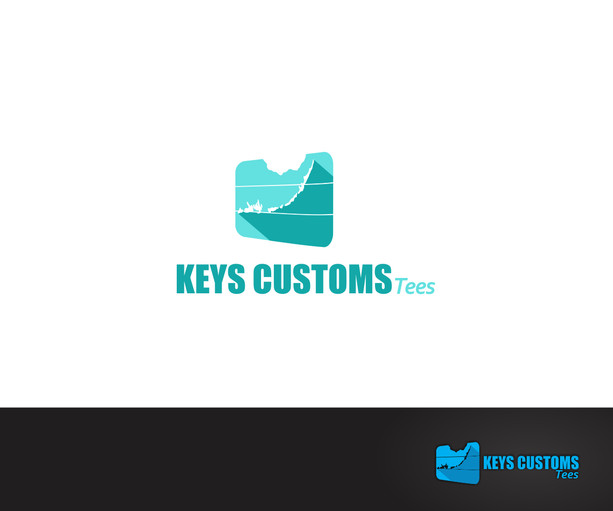 Logo Design by mike edan for Keys Custom Tees | Design #5675243