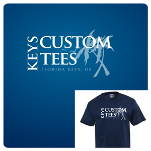 Logo Design by REDcrackers.com for Keys Custom Tees | Design: #5669940
