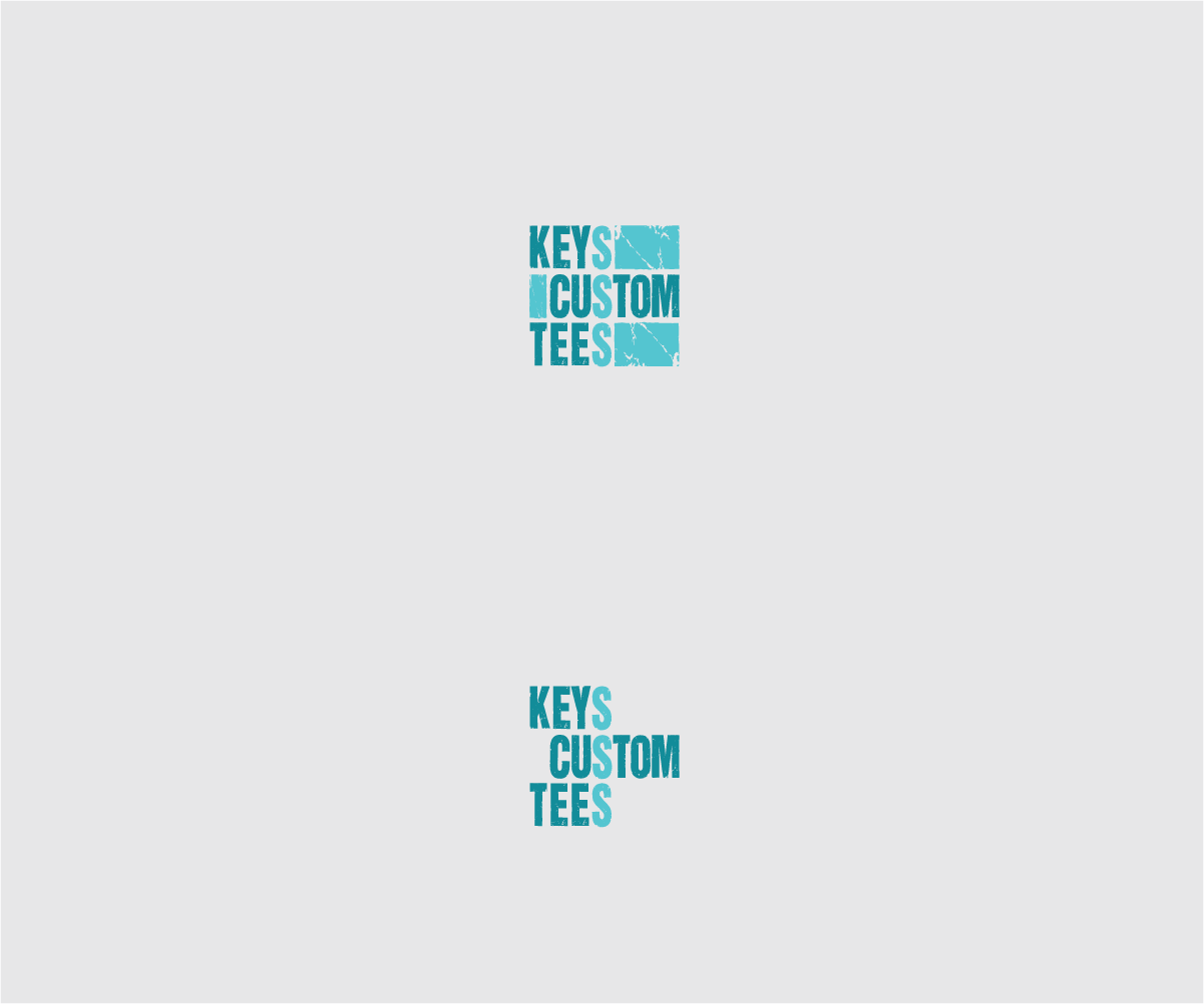 Logo Design by bijuak for Keys Custom Tees | Design #5669974