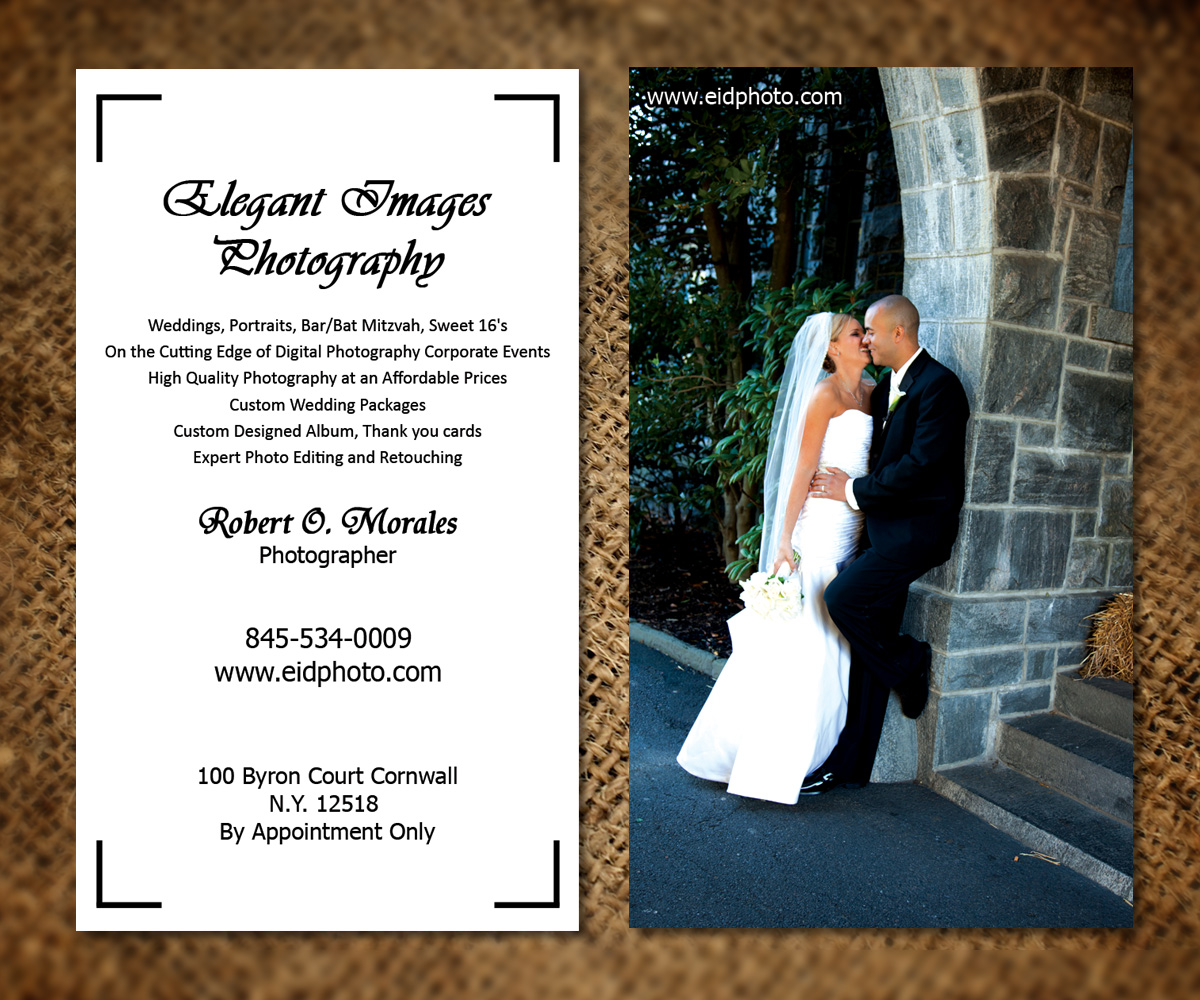 Diseño de Tarjeta de Presentación por Sandaruwan para Elegant Images Photography | Diseño #5673222