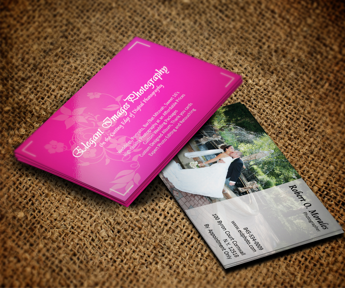 Business Card Design by Sandaruwan for Elegant Images Photography | Design #5691599