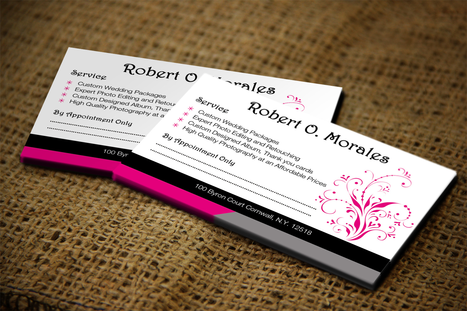 Design de Carte de Visite par Lanka Ama pour Elegant Images Photography | Design #5670442