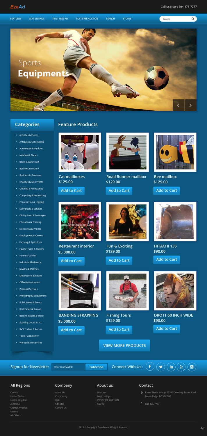 Diseño de Página de Aterrizaje por pb para Ezead Media Group | Diseño #5710622