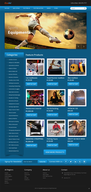 Landing Page Design by pb for Ezead Media Group | Design: #5710622