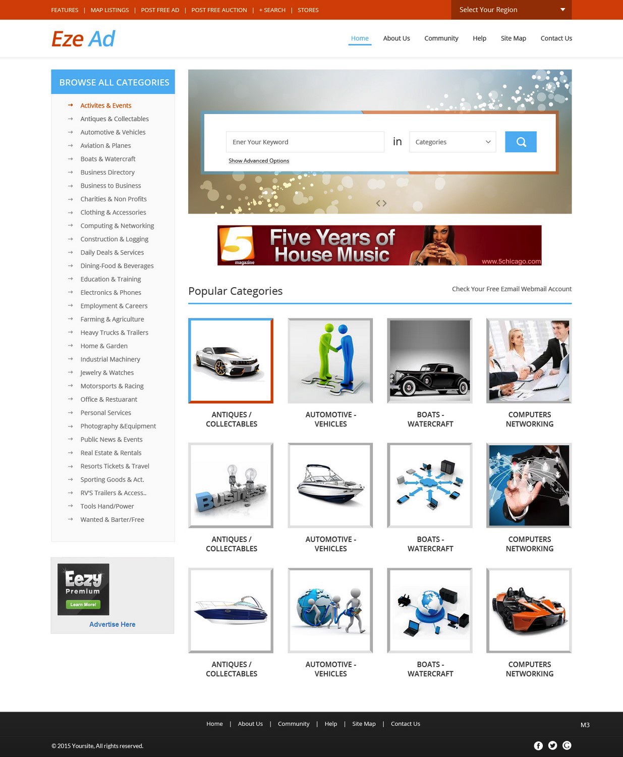 Diseño de Página de Aterrizaje por pb para Ezead Media Group | Diseño #5710626