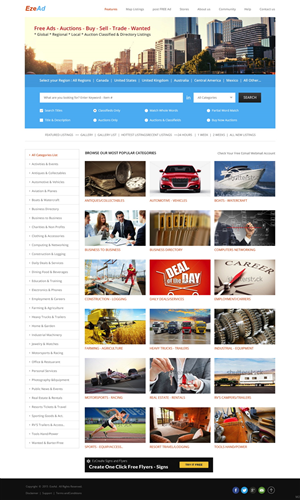 Landing Page-Design von pb für Ezead Media Group | Design #5710640