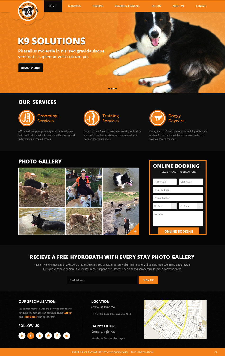 Web Design by pb for this project | Design #5682980