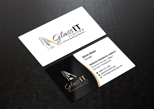 Business Card Design by INDIAN_Ashok for Glass it Limited | Design: #5680907