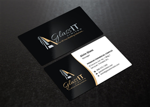 Business Card Design by INDIAN_Ashok for Glass it Limited | Design: #5680909