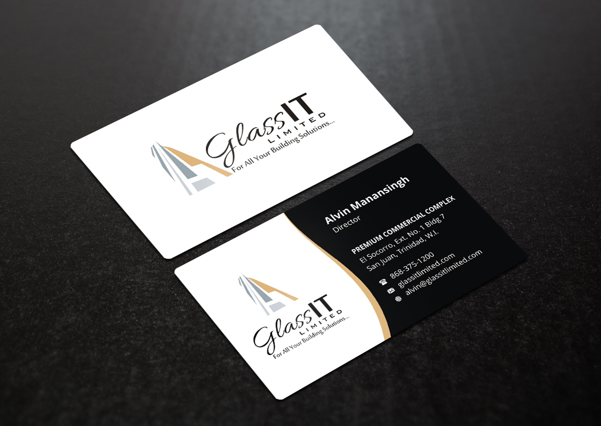 Business Card Design by INDIAN_Ashok for Glass it Limited | Design #6439031