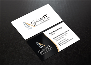 Business Card Design by INDIAN_Ashok for Glass it Limited | Design: #6439032