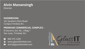 Business Card Design by INDIAN_Ashok for Glass it Limited | Design: #6577386