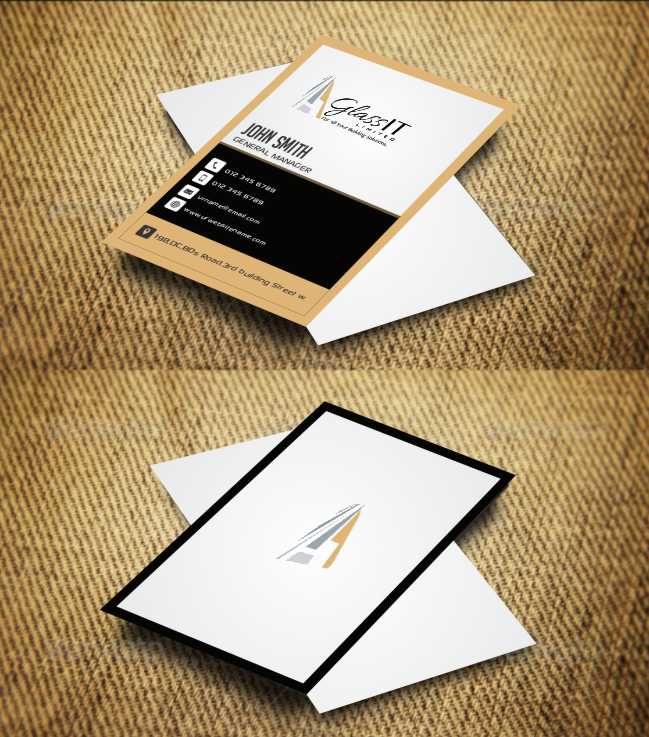 Business Card Design by AwsomeD for Glass it Limited | Design #5678049