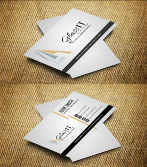 Business Card Design by AwsomeD for Glass it Limited | Design: #5678051