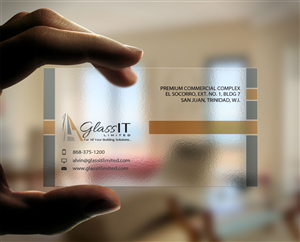 Business Card Design by Lanka Ama for Glass it Limited | Design: #5676872