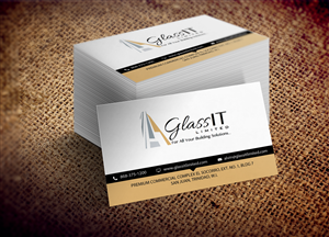Business Card Design by Lanka Ama for Glass it Limited | Design: #5676885